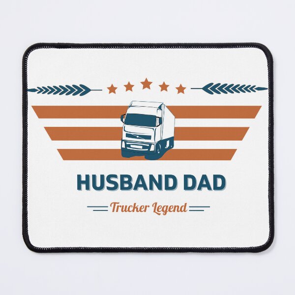 Item preview, Husband Dad Trucker Legend designed and sold by ynsmahop.