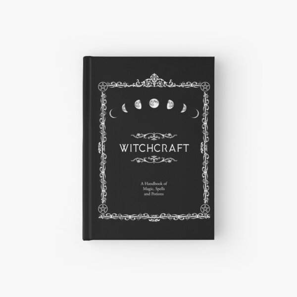 Witchcraft A Handbook of Magic Spells and Potions Hardcover Journal