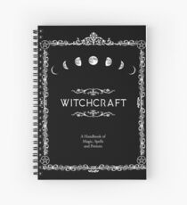 Witchcraft A Handbook of Magic Spells and Potions Spiral Notebook