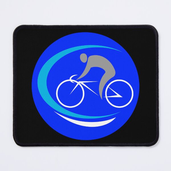 Item preview, Go Ride Your Bicycle White - Blue designed and sold by MedHance.