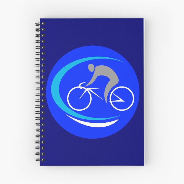 Item preview, Go Ride Your Bicycle White - Blue designed and sold by MedHance.