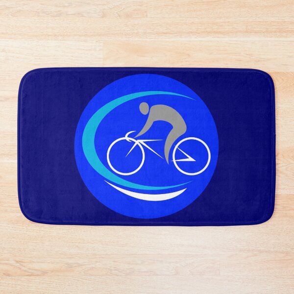 Item preview, Go Ride Your Bicycle White - Blue designed and sold by MedHance.