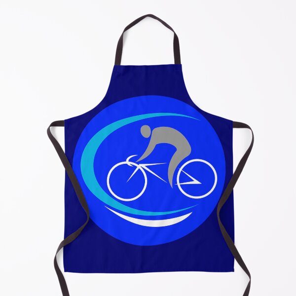 Item preview, Go Ride Your Bicycle White - Blue designed and sold by MedHance.