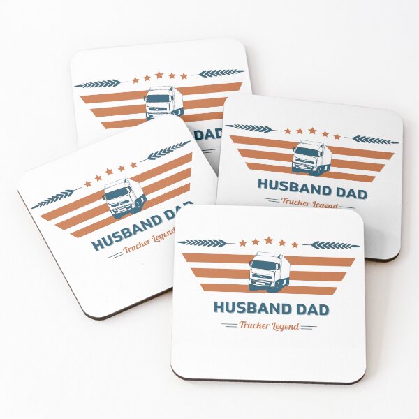 Item preview, Husband Dad Trucker Legend designed and sold by ynsmahop.