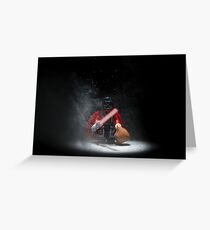 Vader Claus Greeting Card