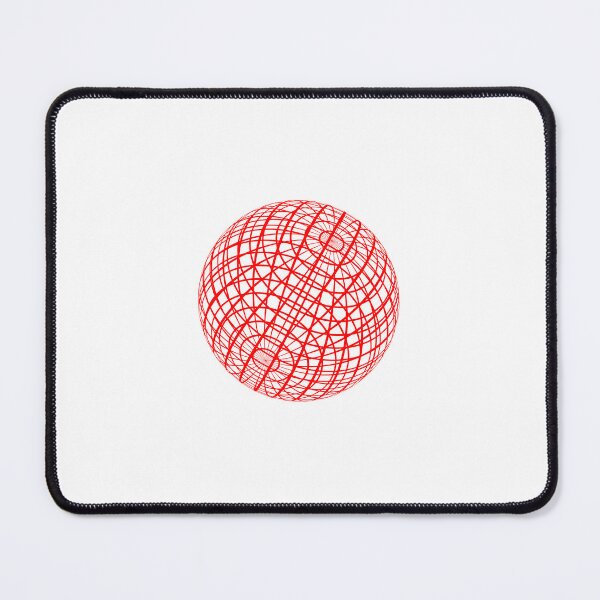 Aperçu de l'œuvre Mercurial World Wireframe Sphère créée et vendue par twinrowlet.