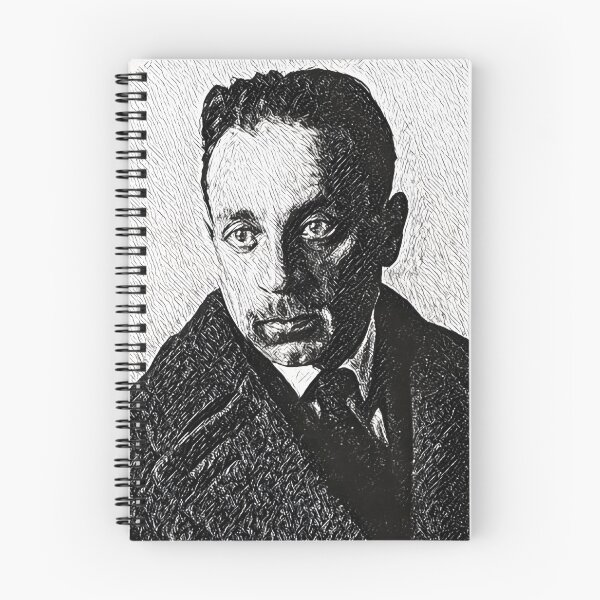 Item preview, Reiner Maria Rilke Artwork | Reiner Maria Rilke Portrait | Reiner Maria Rilke Wall Art  designed and sold by Suyogsonar25.