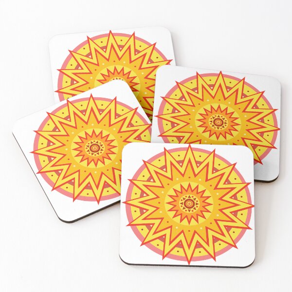 Item preview, Star set retro style design yellow white designed and sold by Bakkia.
