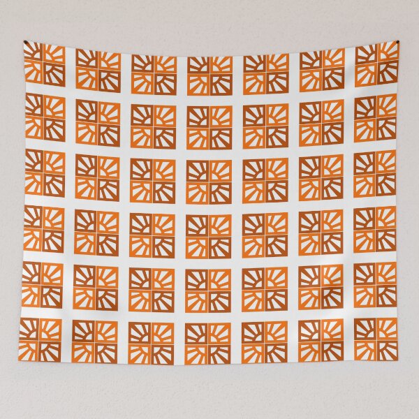 Item preview, Breeze Block Eleven Orange  designed and sold by Owen1976.
