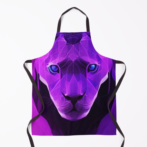 Item preview, Geometric Panther in Purple designed and sold by PopOptikal.