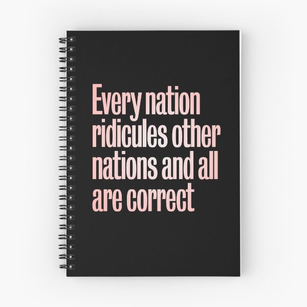Item preview, Every nation ridicules other nations and all are correct. v.3 designed and sold by x1brett.
