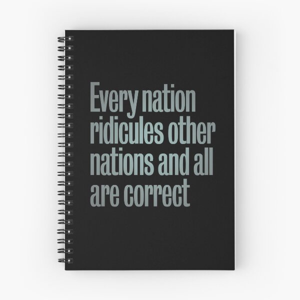 Item preview, Every nation ridicules other nations and all are correct. v.4 designed and sold by x1brett.