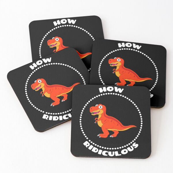 Item preview, How ridiculous kids dinosaur designed and sold by FunnyBunny110.