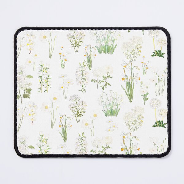 Item preview, moon garden pattern watercolor hand painted designed and sold by ColorandColor.