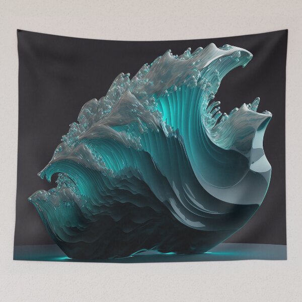 Item preview, Wave of Crystal designed and sold by GummywormDesign.