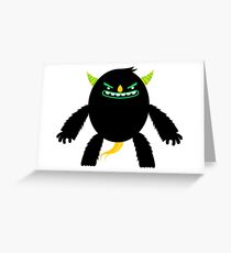 Monster Greeting Card Monster Greeting Card