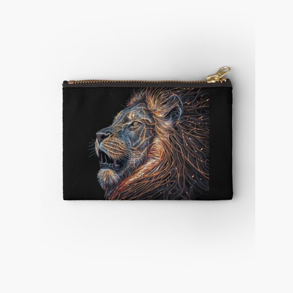 Item preview, Fantasy Lion Illustration Leo Zodiac Art - Save Lions designed and sold by Gamicnum.