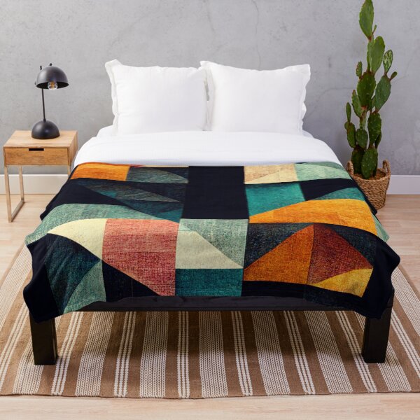 Item preview, Modern Vintage Futuristic Geometric Pattern v2 designed and sold by thisisallahoax.