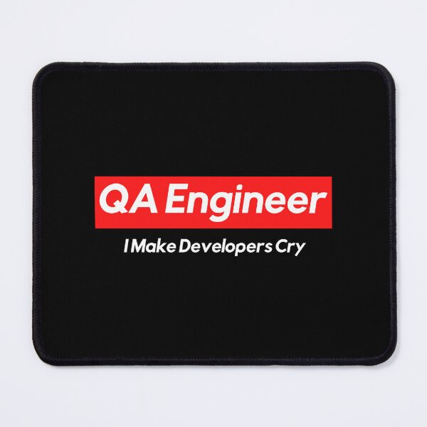Item preview, QA Engineer I Make Developers Cry Funny Gift for Quality Assurance Software Program Tester Coder Debugger Developer designed and sold by ArtistryPrint.