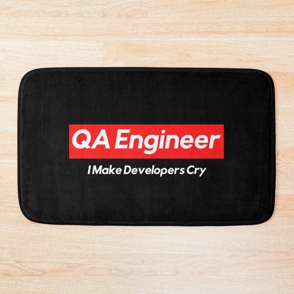 Item preview, QA Engineer I Make Developers Cry Funny Gift for Quality Assurance Software Program Tester Coder Debugger Developer designed and sold by ArtistryPrint.