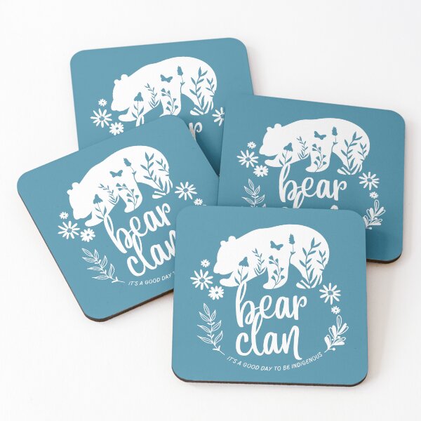 Item preview, Bear Clan A Good Day to be Indigenous (w) designed and sold by Kanontsistiio.