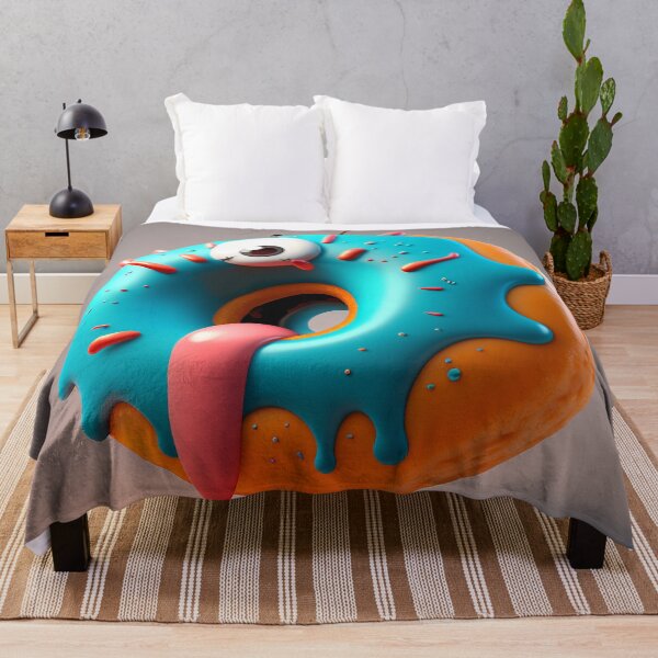 Aperçu de l'œuvre Cartoon Donut V1 créée et vendue par GummywormDesign.