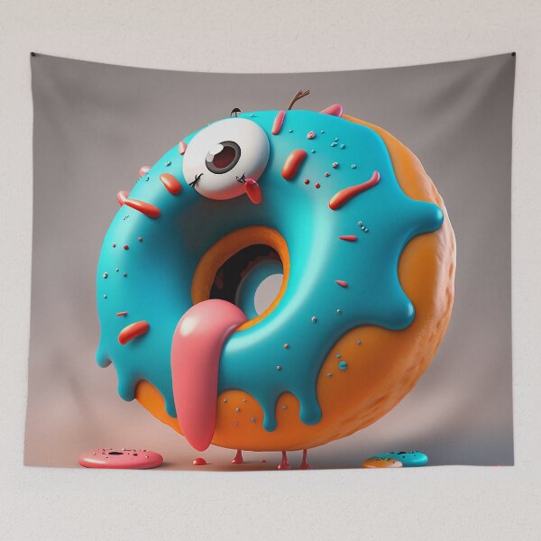 Item preview, Cartoon Donut V1 designed and sold by GummywormDesign.