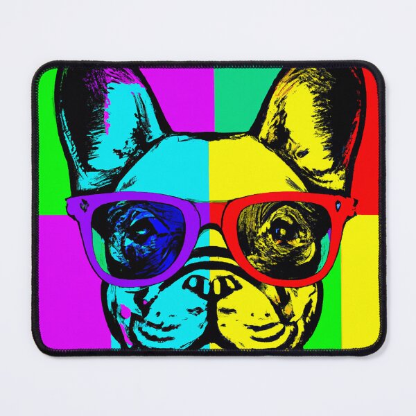 Item preview, french bulldog pop art designed and sold by Flashboy.
