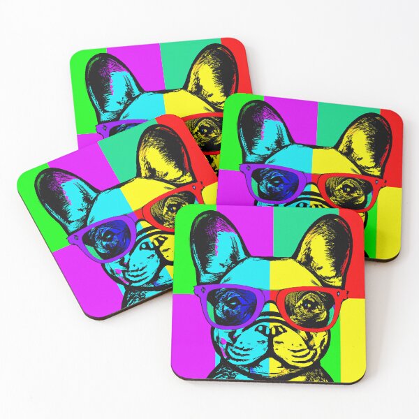 Item preview, french bulldog pop art designed and sold by Flashboy.