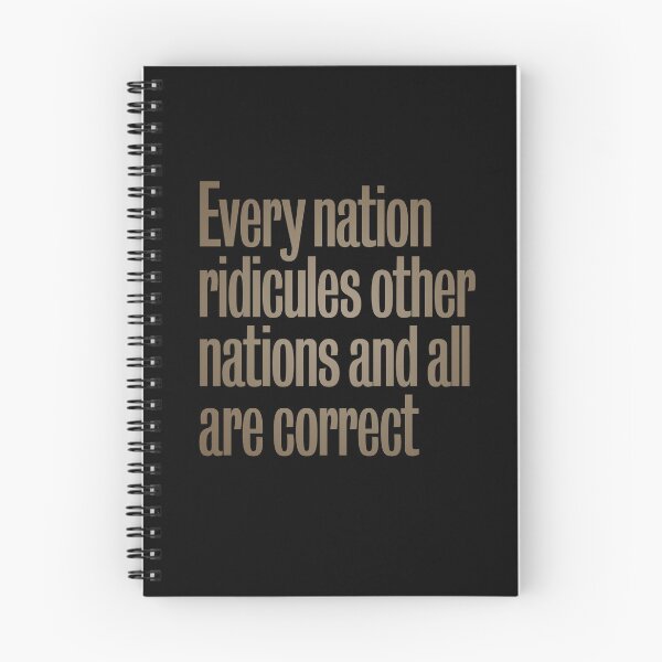 Item preview, Every nation ridicules other nations and all are correct. v.6 designed and sold by x1brett.