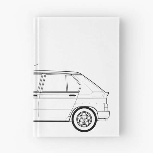 Item preview, Cit roen Visa Chrono Outline Artwork designed and sold by RJWautographics.
