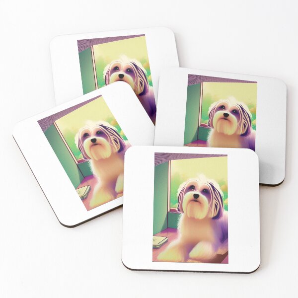 Item preview, Havanese designed and sold by GroovyDino.