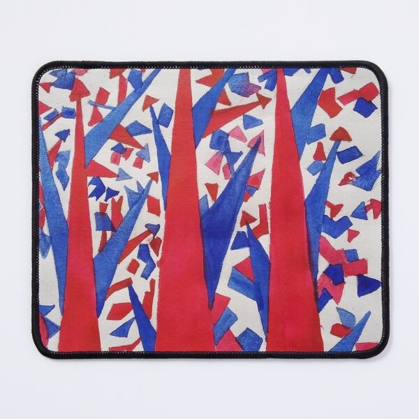 Item preview, Water color triangle tree designed and sold by fbtrisha.