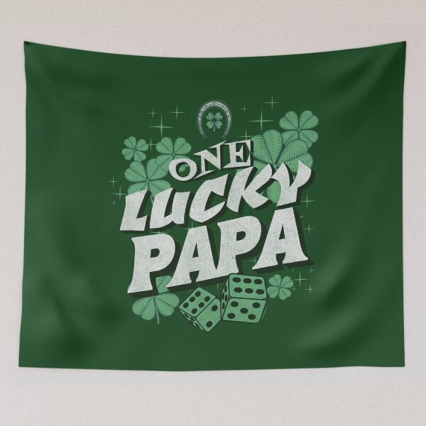 Item preview, One Lucky Papa designed and sold by Rich Summers Art.