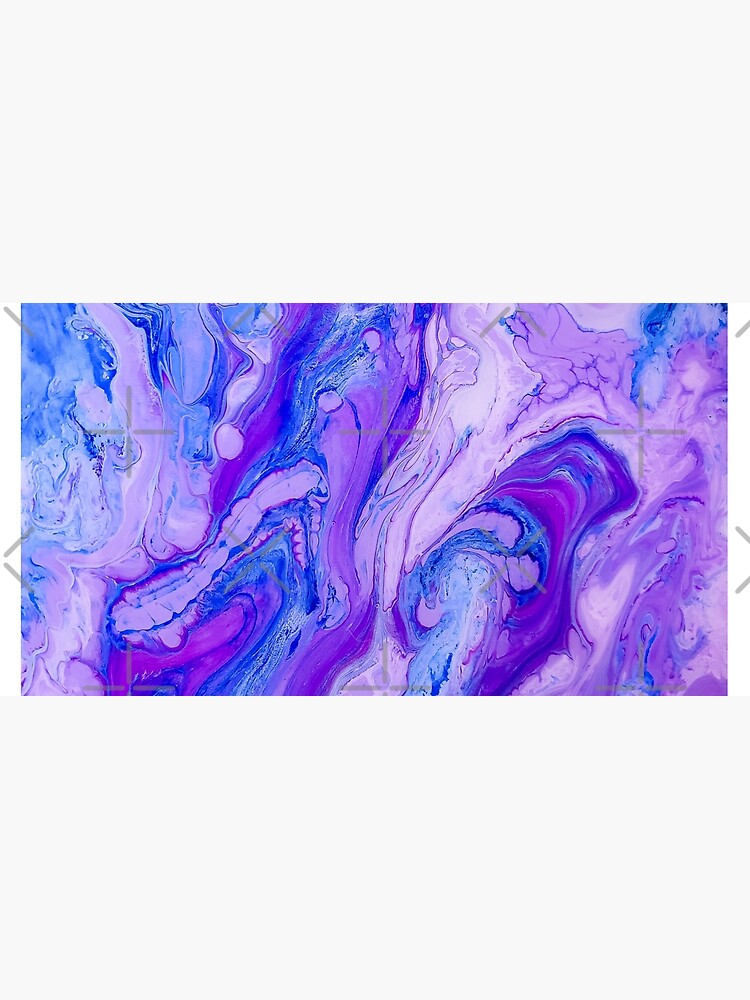 Thumbnail 5 von 5, Mauspad, Lila psychedelische Flüssigkeit designt und verkauft von pASob-dESIGN.