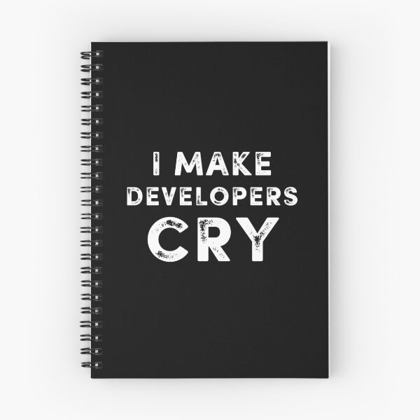 Item preview, QA Guy I Make Developers Cry Funny Gift for Quality Assurance Engineer Software Tester Coder Debugger Programmer Tech Geeks Nerds designed and sold by ArtistryPrint.
