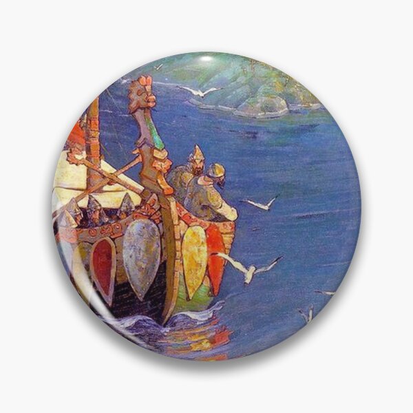 Artikelvorschau, Nicholas Roerich - Gäste aus Übersee entworfen und verkauft von tomorrowsart.