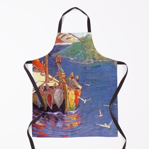 Item preview, Nicholas Roerich - Guests From Overseas designed and sold by tomorrowsart.