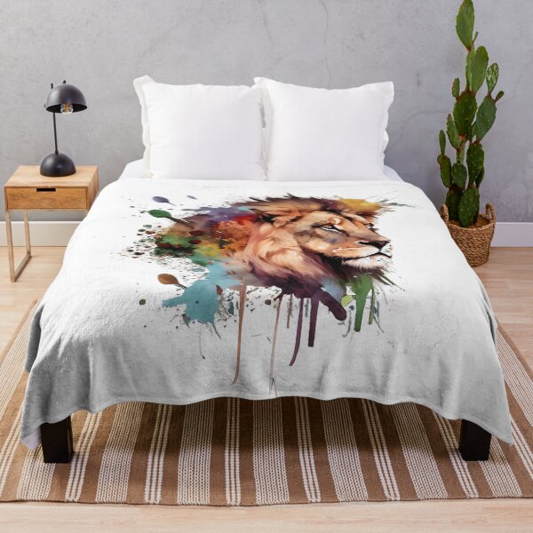 Item preview, Watercolor Lion designed and sold by KikkoHiro.