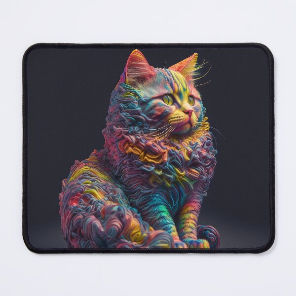 Item preview, Rainbow Icing Cat designed and sold by GummywormDesign.