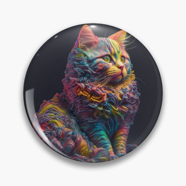 Item preview, Rainbow Icing Cat designed and sold by GummywormDesign.