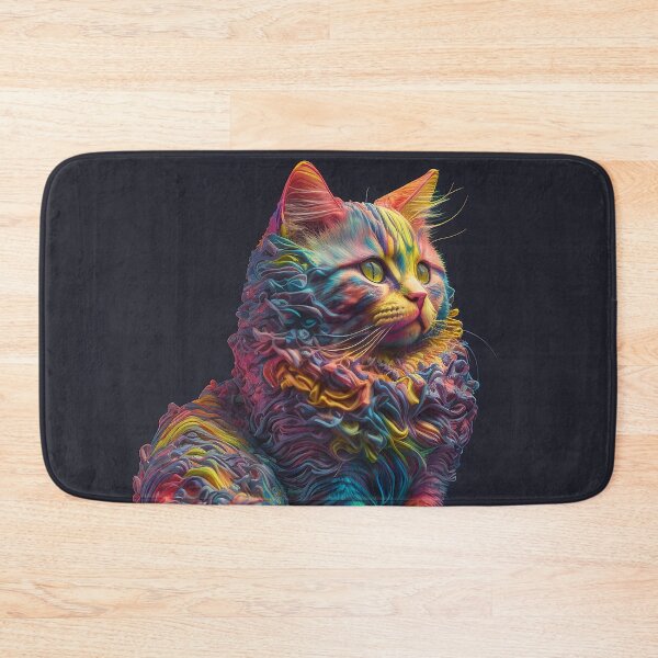 Item preview, Rainbow Icing Cat designed and sold by GummywormDesign.
