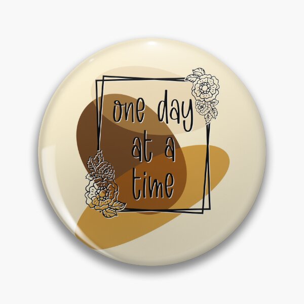 Item preview, One day at a time Motivational boho design  designed and sold by TipTopTapo.