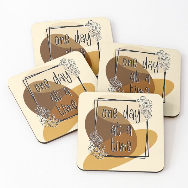 Item preview, One day at a time Motivational boho design  designed and sold by TipTopTapo.