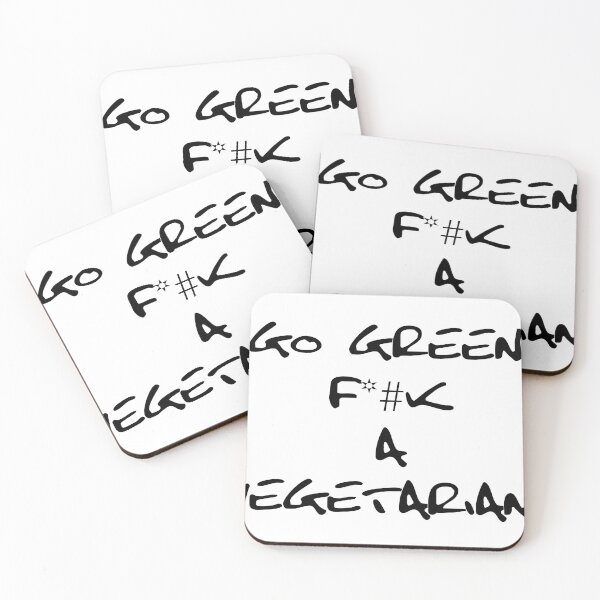 Item preview, Go Green F#*k A Vegetarian ,funny veg ,vegan top  designed and sold by WeGotThat.