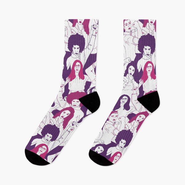 Aperçu de l'œuvre Femmes Rise Up - Violet créée et vendue par Booneb.