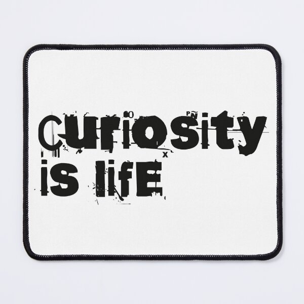 Item preview, Curiosity is the secret to a happy life motivational inspirational quote designed and sold by Work life.