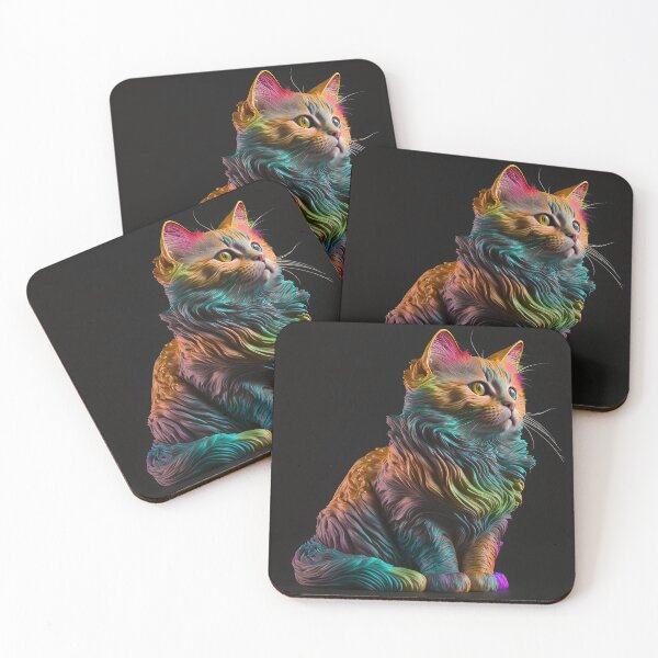 Item preview, Rainbow Cat designed and sold by GummywormDesign.