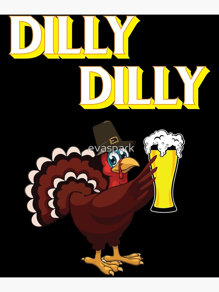 Dilly Dilly True Friend Of The Crown Thanksgiving Turkey T Shirt Framed Art Print By Evaspark Redbubble - thanksgiving turkey roblox