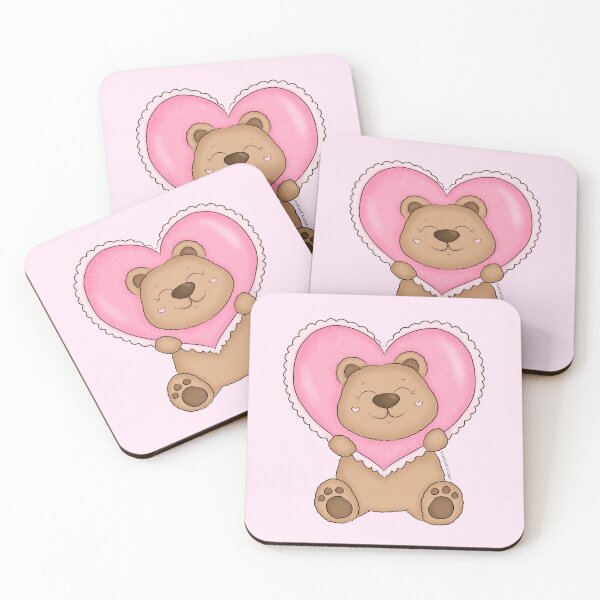 Item preview, Cute Valentine's Day Teddy Bear designed and sold by PancakeAndLoaf.